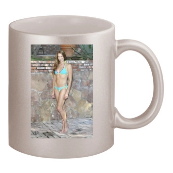 Amanda Righetti 11oz Metallic Silver Mug