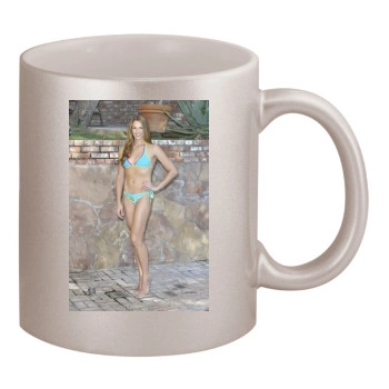 Amanda Righetti 11oz Metallic Silver Mug