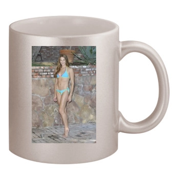 Amanda Righetti 11oz Metallic Silver Mug