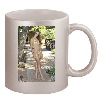 Amanda Righetti 11oz Metallic Silver Mug