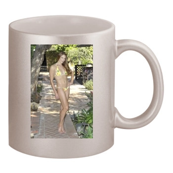 Amanda Righetti 11oz Metallic Silver Mug