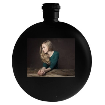 Amanda Seyfried Round Flask