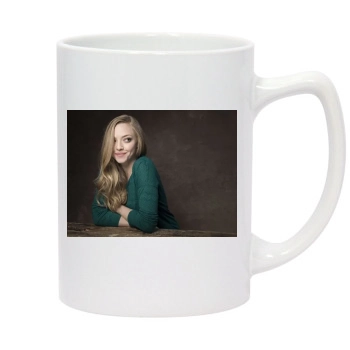 Amanda Seyfried 14oz White Statesman Mug