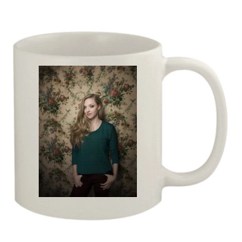 Amanda Seyfried 11oz White Mug