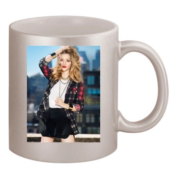 Amanda Seyfried 11oz Metallic Silver Mug