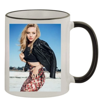 Amanda Seyfried 11oz Colored Rim & Handle Mug