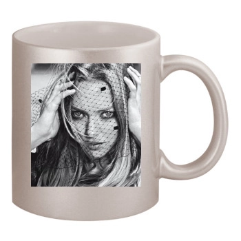 Amanda Seyfried 11oz Metallic Silver Mug