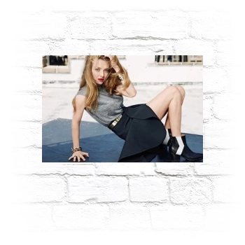 Amanda Seyfried Metal Wall Art