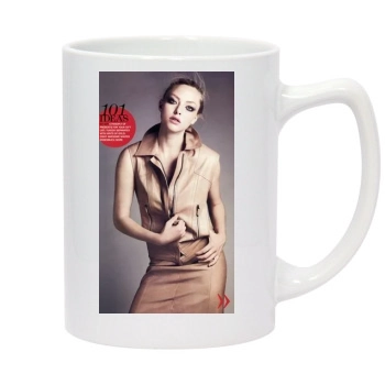 Amanda Seyfried 14oz White Statesman Mug