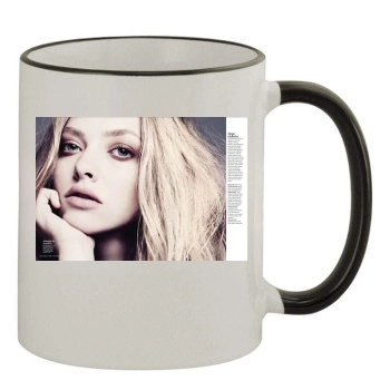 Amanda Seyfried 11oz Colored Rim & Handle Mug