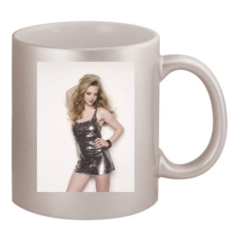 Amanda Seyfried 11oz Metallic Silver Mug