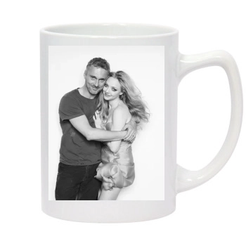 Amanda Seyfried 14oz White Statesman Mug