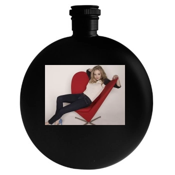 Amanda Seyfried Round Flask