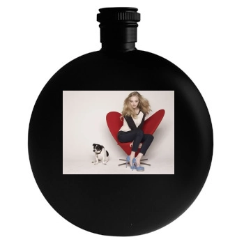 Amanda Seyfried Round Flask