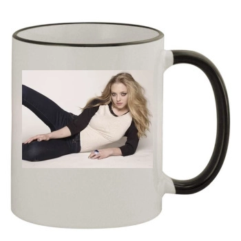 Amanda Seyfried 11oz Colored Rim & Handle Mug