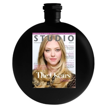 Amanda Seyfried Round Flask