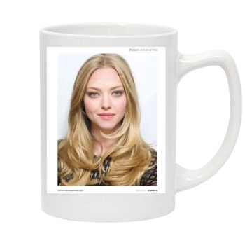 Amanda Seyfried 14oz White Statesman Mug