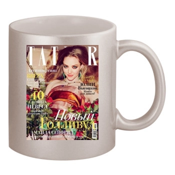 Amanda Seyfried 11oz Metallic Silver Mug