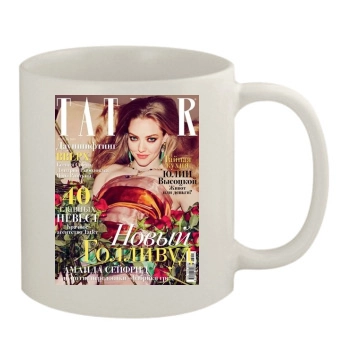 Amanda Seyfried 11oz White Mug