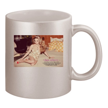 Amanda Seyfried 11oz Metallic Silver Mug