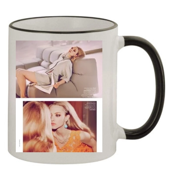 Amanda Seyfried 11oz Colored Rim & Handle Mug