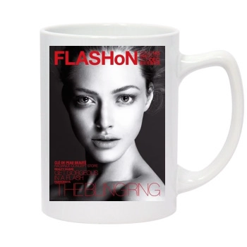 Amanda Seyfried 14oz White Statesman Mug