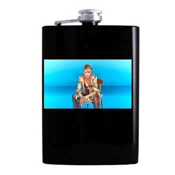 Amanda Tapping Hip Flask