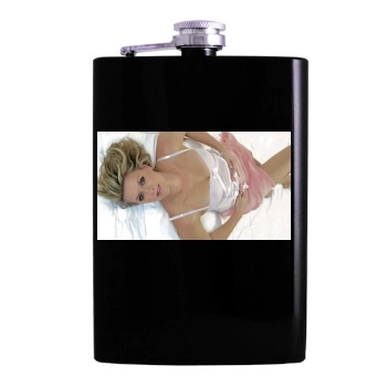 Amanda Tapping Hip Flask