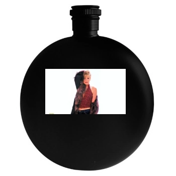 Amanda Tapping Round Flask