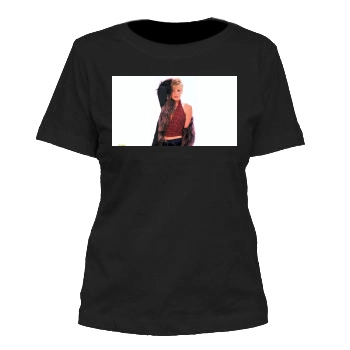 Amanda Tapping Women's Cut T-Shirt