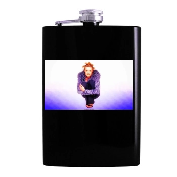 Amanda Tapping Hip Flask