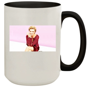 Amanda Tapping 15oz Colored Inner & Handle Mug