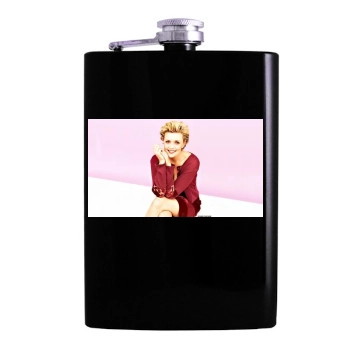 Amanda Tapping Hip Flask