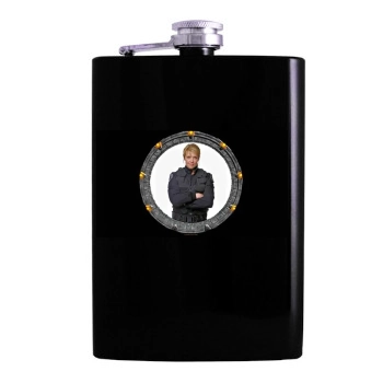 Amanda Tapping Hip Flask