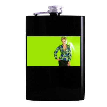 Amanda Tapping Hip Flask