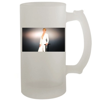 Amanda Tapping 16oz Frosted Beer Stein