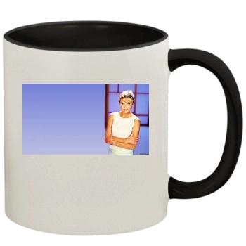 Amanda Tapping 11oz Colored Inner & Handle Mug