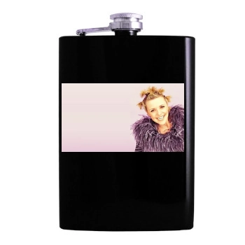 Amanda Tapping Hip Flask