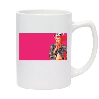 Amanda Tapping 14oz White Statesman Mug