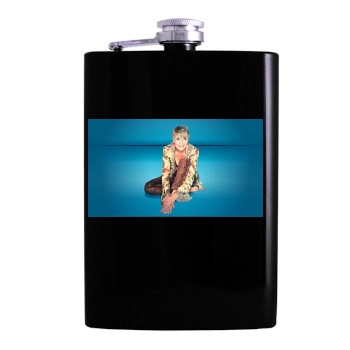 Amanda Tapping Hip Flask