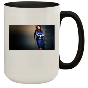 Amanda Tapping 15oz Colored Inner & Handle Mug