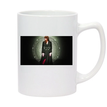 Amanda Tapping 14oz White Statesman Mug