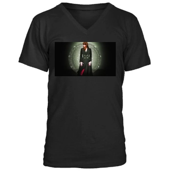 Amanda Tapping Men's V-Neck T-Shirt