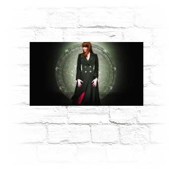 Amanda Tapping Metal Wall Art