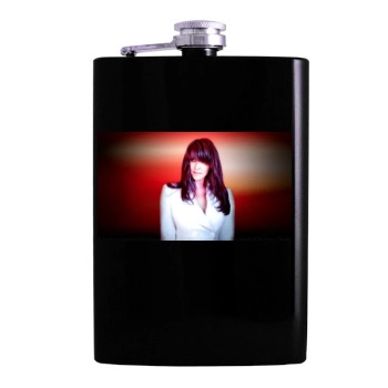 Amanda Tapping Hip Flask