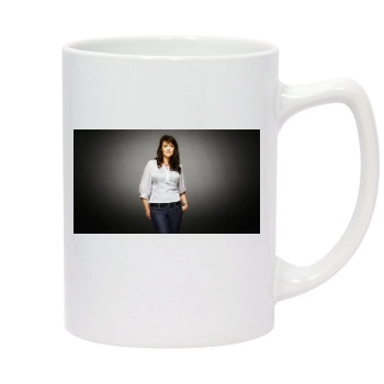 Amanda Tapping 14oz White Statesman Mug