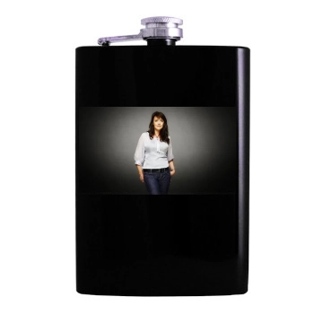 Amanda Tapping Hip Flask