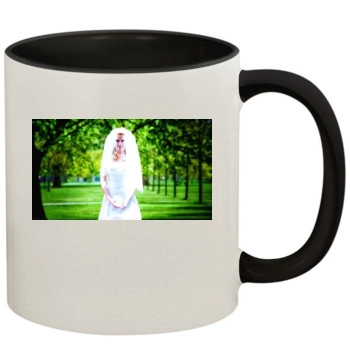 Amanda Tapping 11oz Colored Inner & Handle Mug