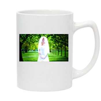 Amanda Tapping 14oz White Statesman Mug