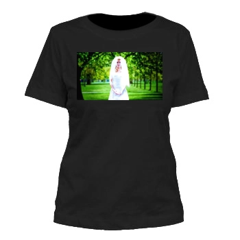 Amanda Tapping Women's Cut T-Shirt